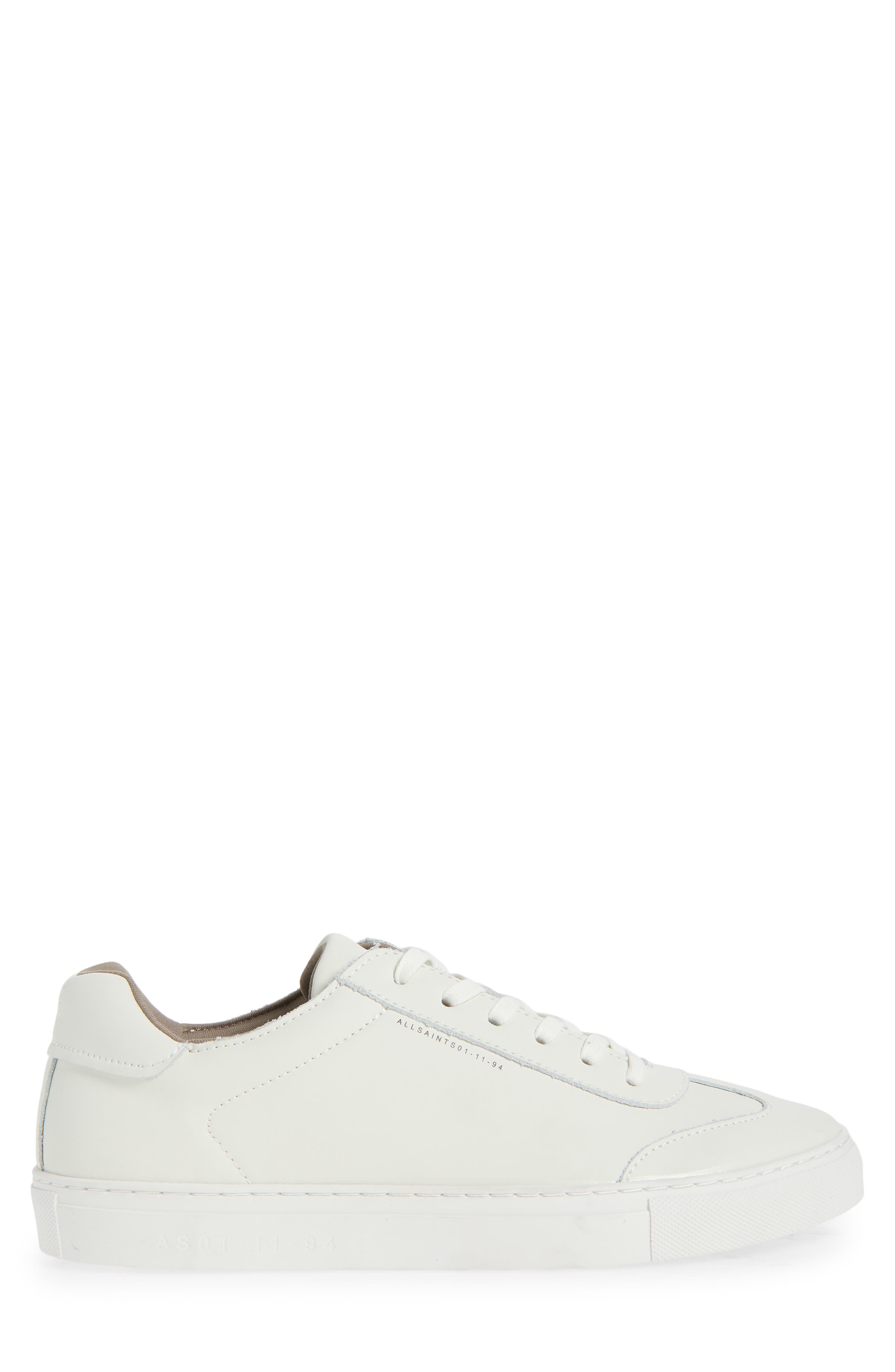 AllSaints Flip Low Top Sneaker, Alternate, color, White