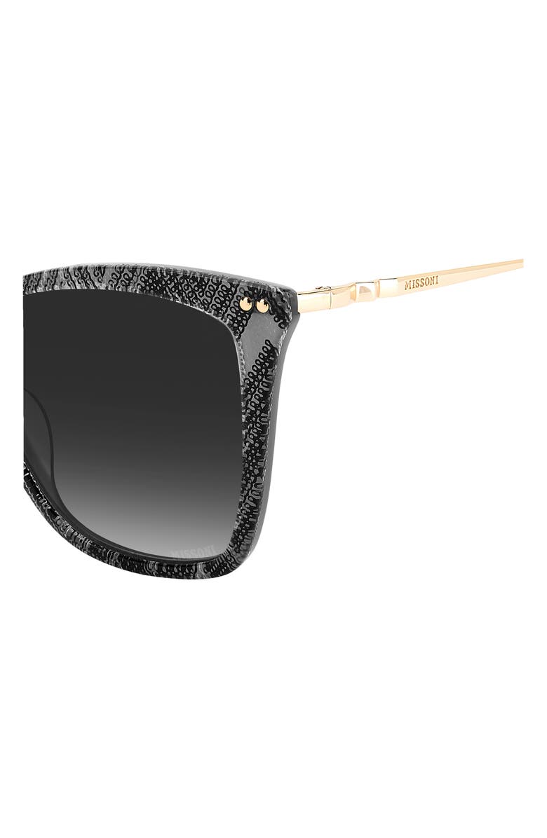 Missoni 54mm Cat Eye Sunglasses, Alternate, color, 