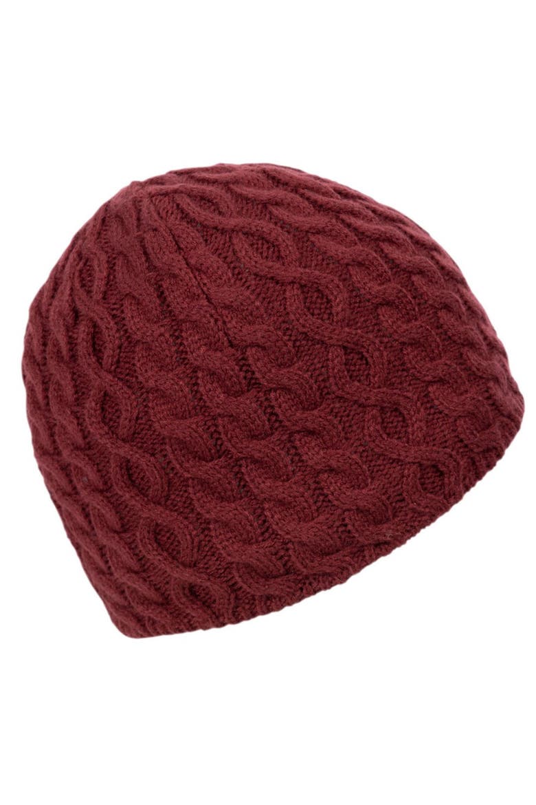 Kendra Beanie Hat, Alternate, color, Dark Cherry