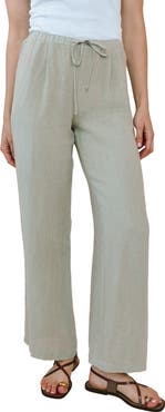 Bella Dahl Wide Leg Linen Pants