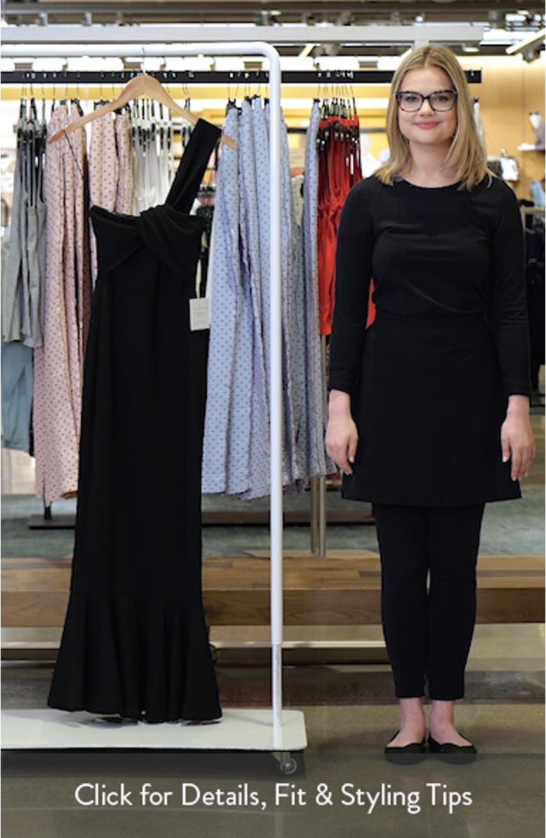 Sasha One-Shoulder Maxi Dress, sales video thumbnail