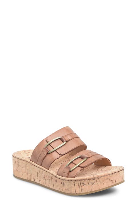 Solina Platform Wedge Slide Sandal (Women)