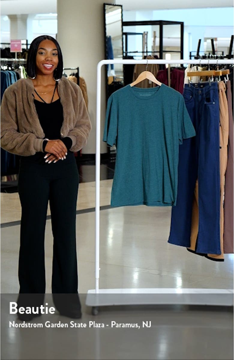 Crew Neck Slub T-Shirt, sales video thumbnail