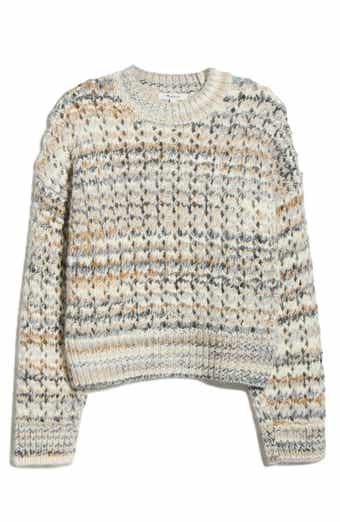 Stripe Open Stitch Sweater