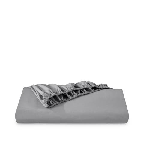 100% Organic Cotton Percale Cooling Fitted Sheet