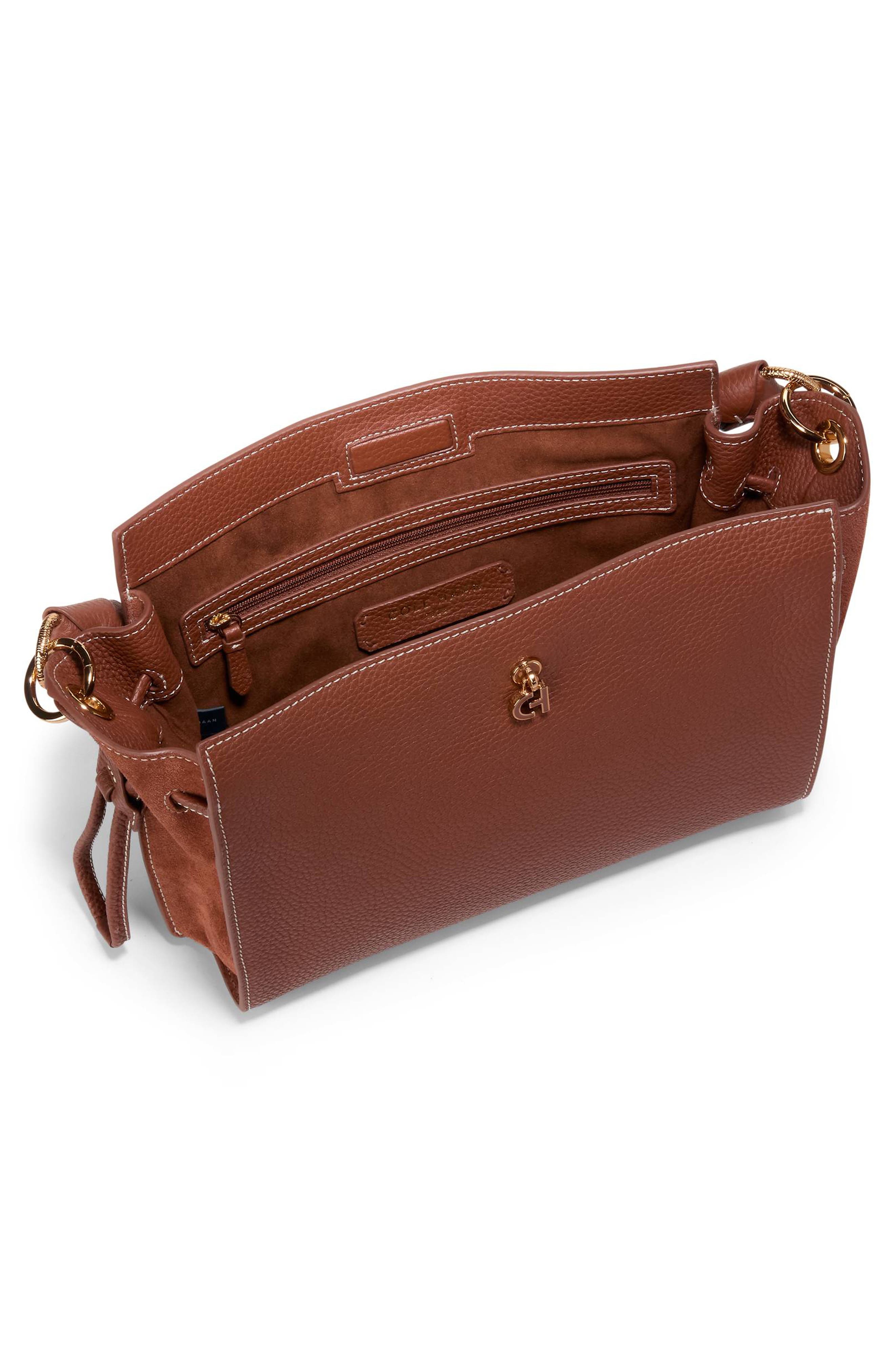 Cole Haan Charissa Leather Shoulder Bag, Alternate, color, 