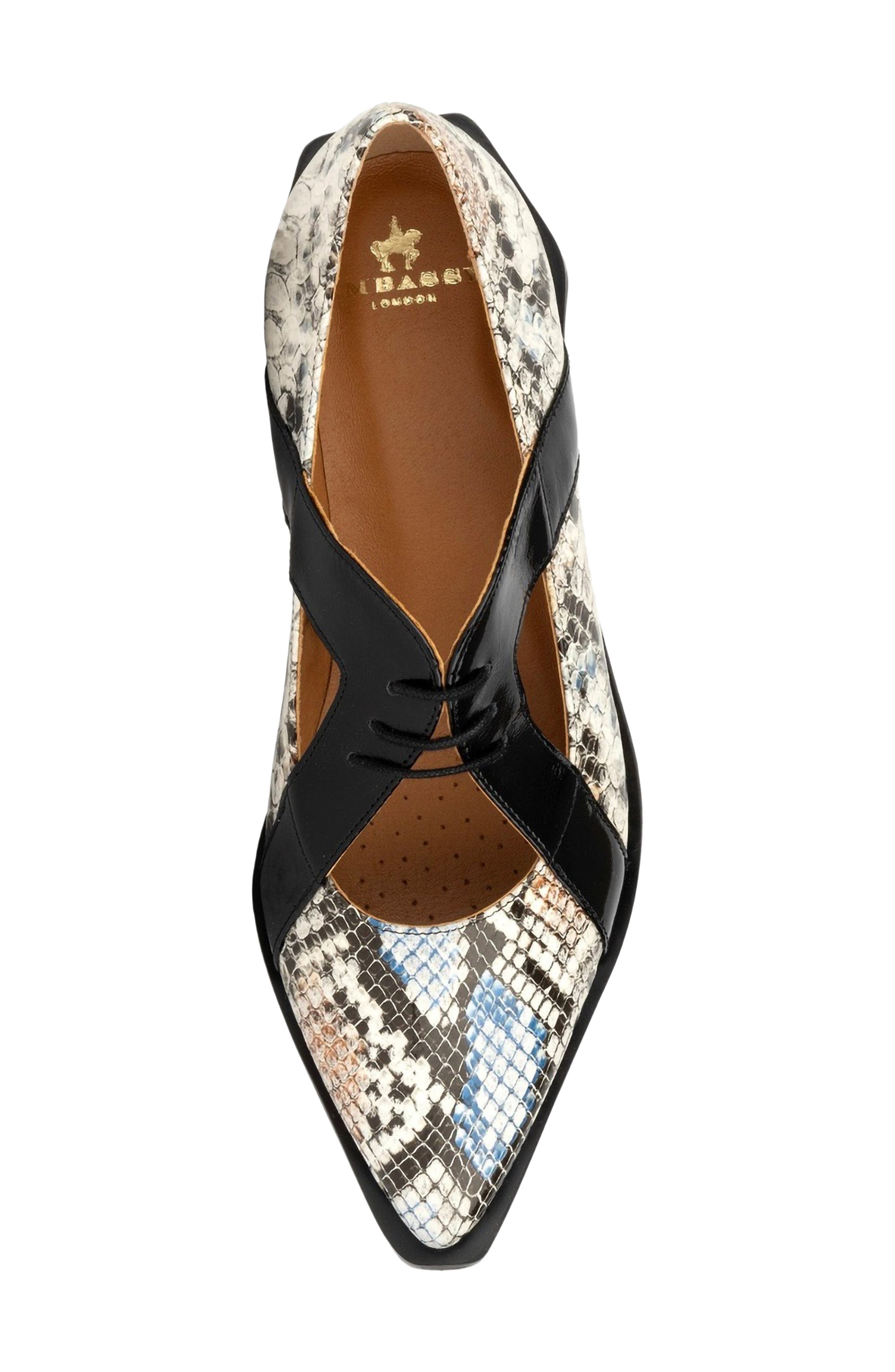 Harlowe Pointed Toe Flat, Alternate, color, LIGHT BEIGE