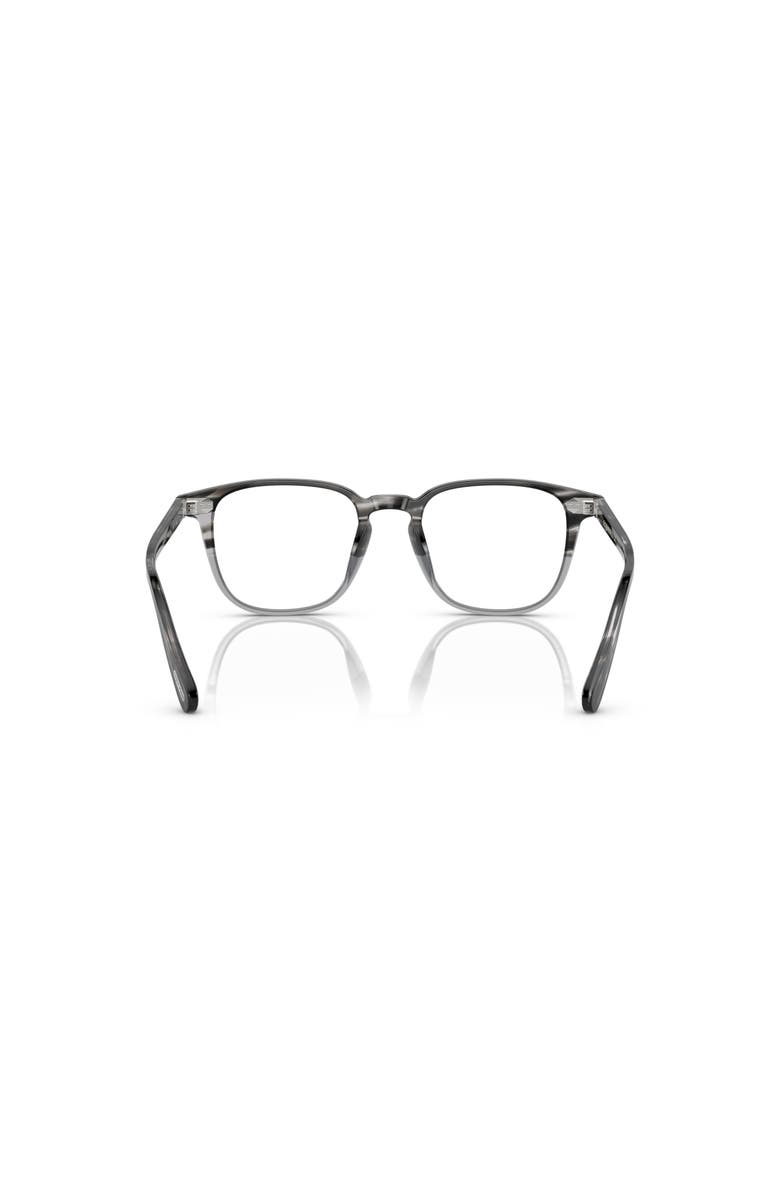 Oliver Peoples 48mm Rectangle optical glasses, Alternate, color, Grey