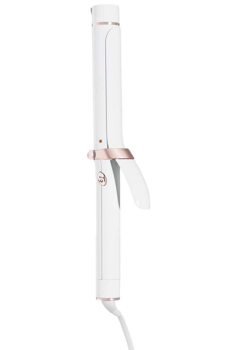 SinglePass® 1.25-Inch Ceramic Curling Iron (Nordstrom Exclusive), Main, color, WHITE