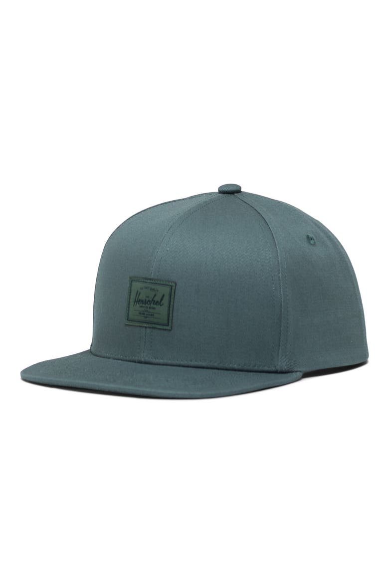Whaler 6-Panel Baseball Hat, Main, color, DARK FOREST