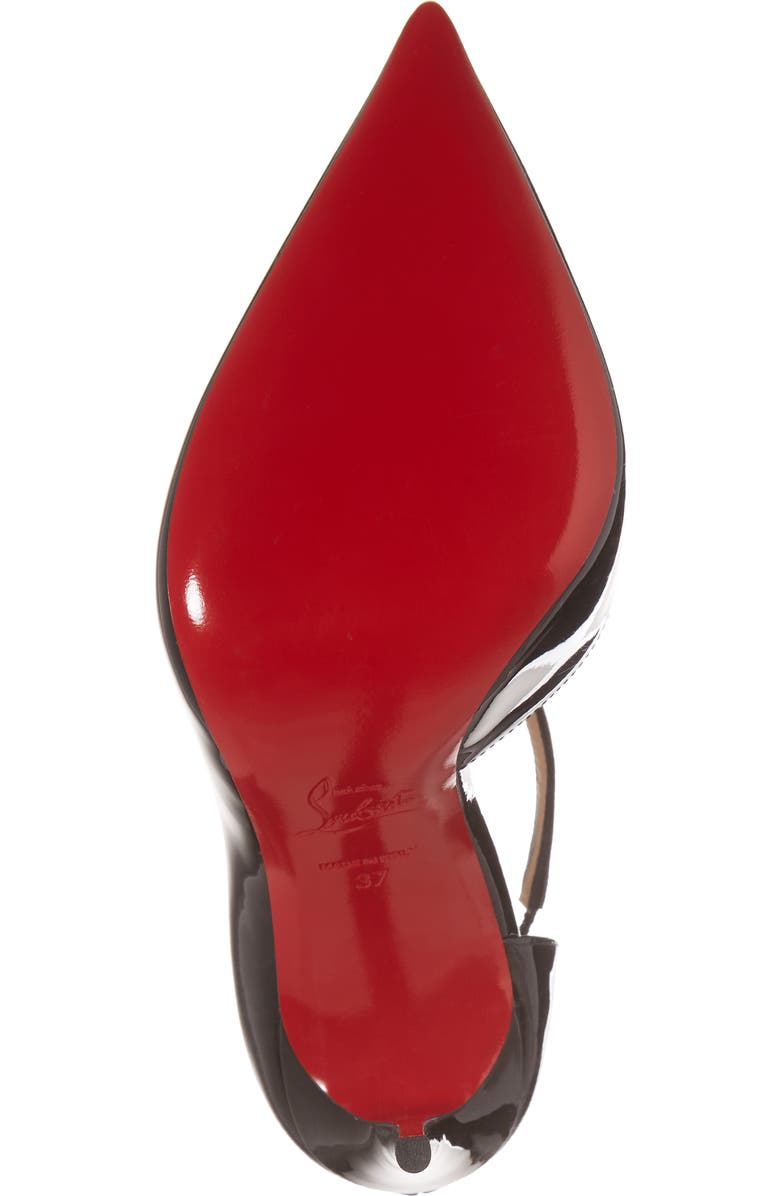 Christian Louboutin Strappy Half d'Orsay Pump, Alternate, color,