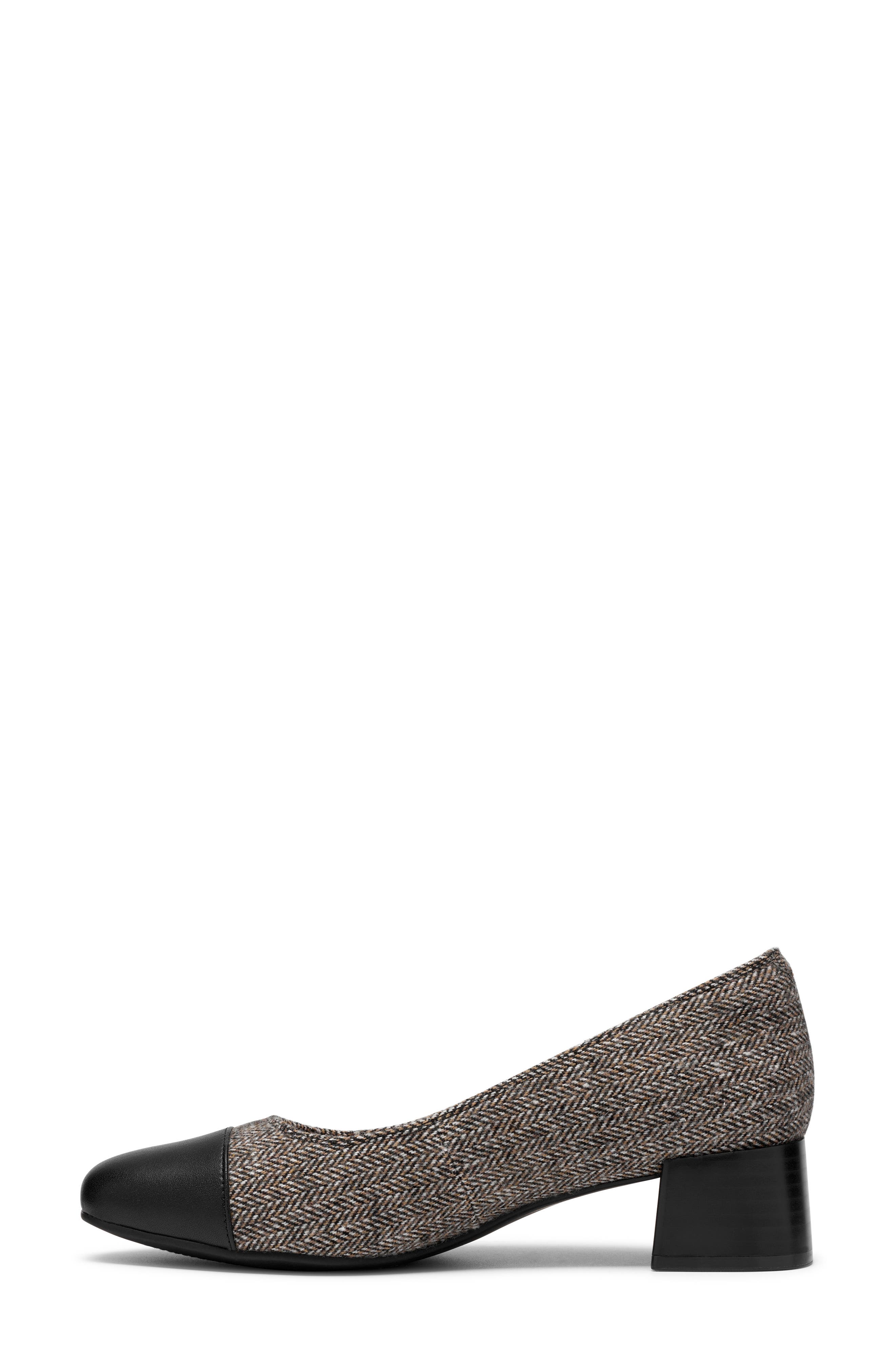 Iridessa Cap Toe Pump, Alternate, color, BLACK MULTI