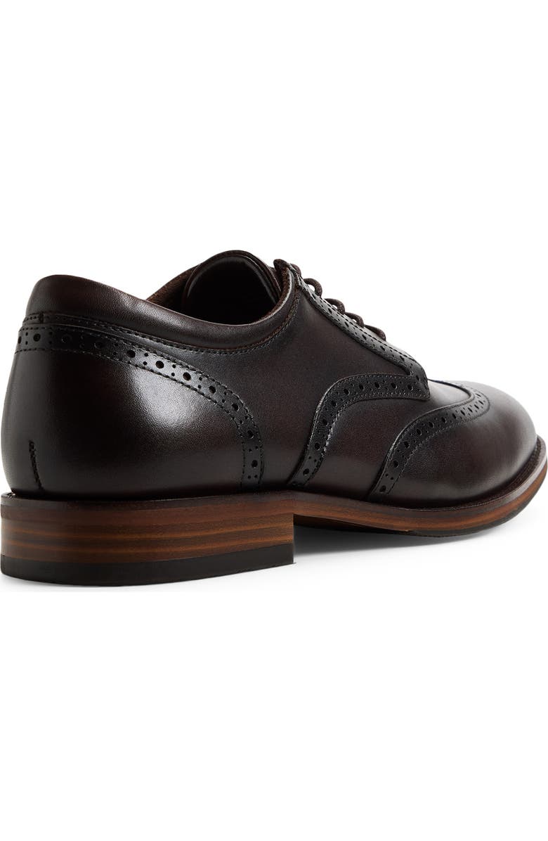 ALDO Harington Wingtip Derby, Alternate, color, Dark Brown