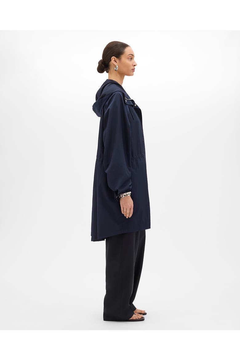 Recycled Nylon Anorak, Alternate, color, Navy