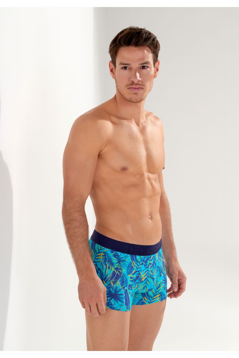 Valley Boxer Briefs, Alternate, color, Turquoise Print