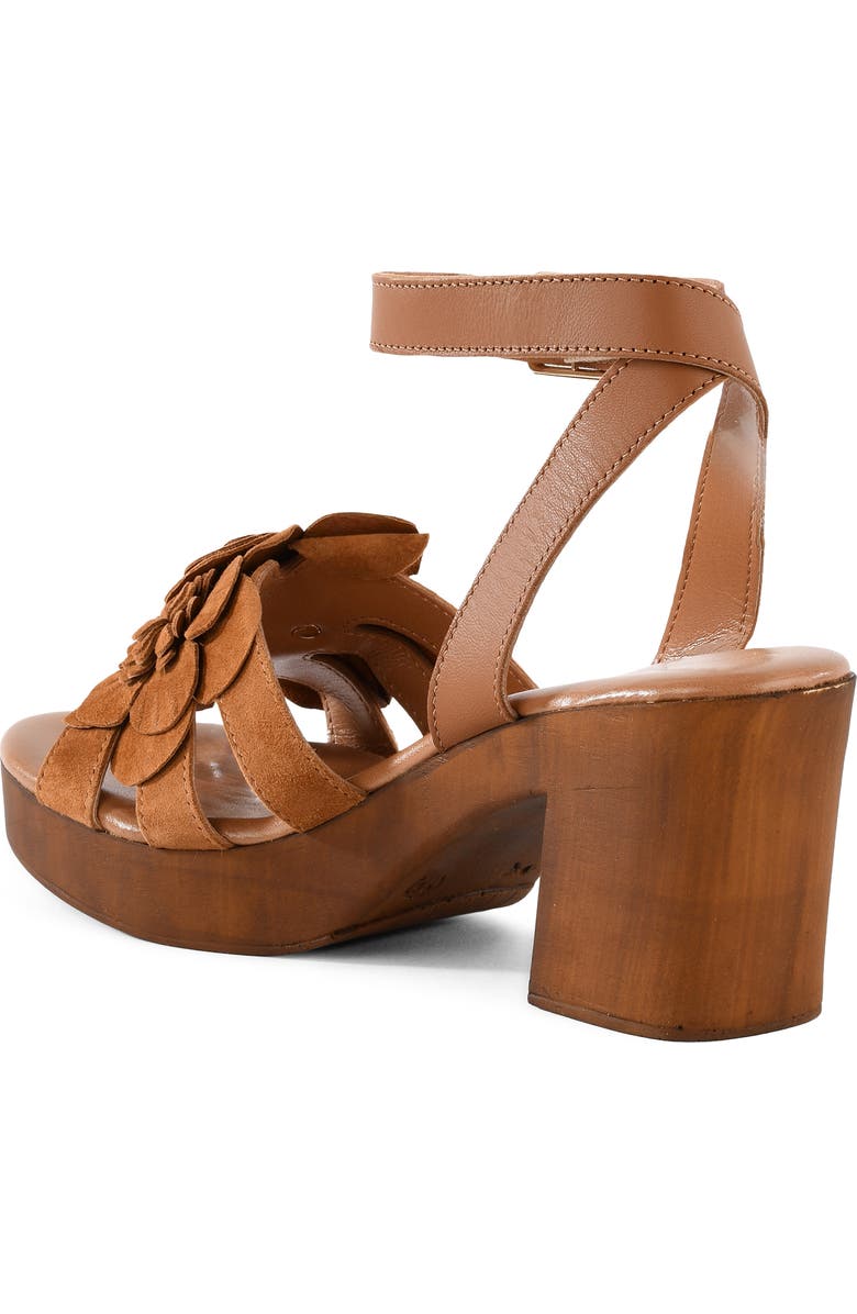 Seychelles Chasing Sunsets Ankle Strap Platform Sandal, Alternate, color, Brown