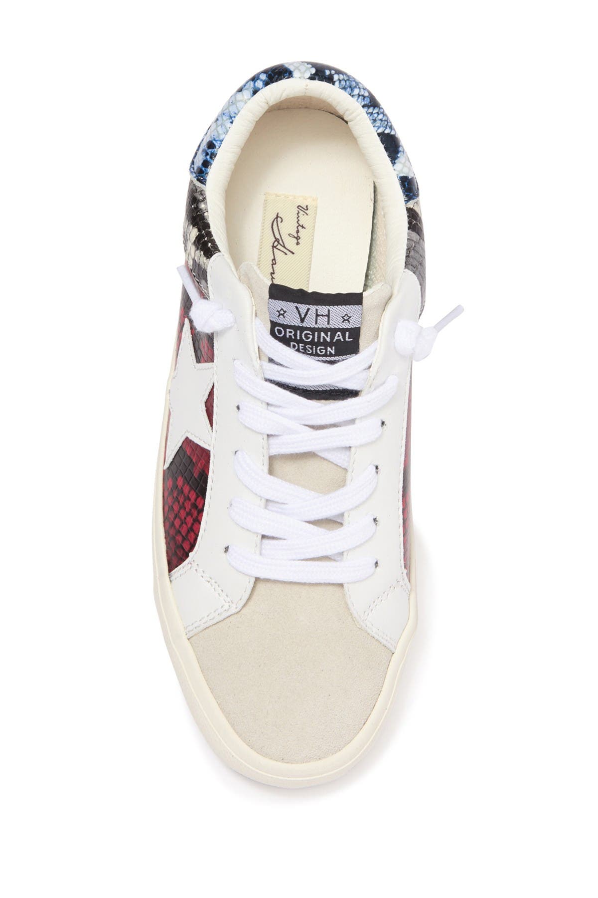 Vintage Havana Second Snakeskin Embossed Patch Sneaker, Alternate, color, 