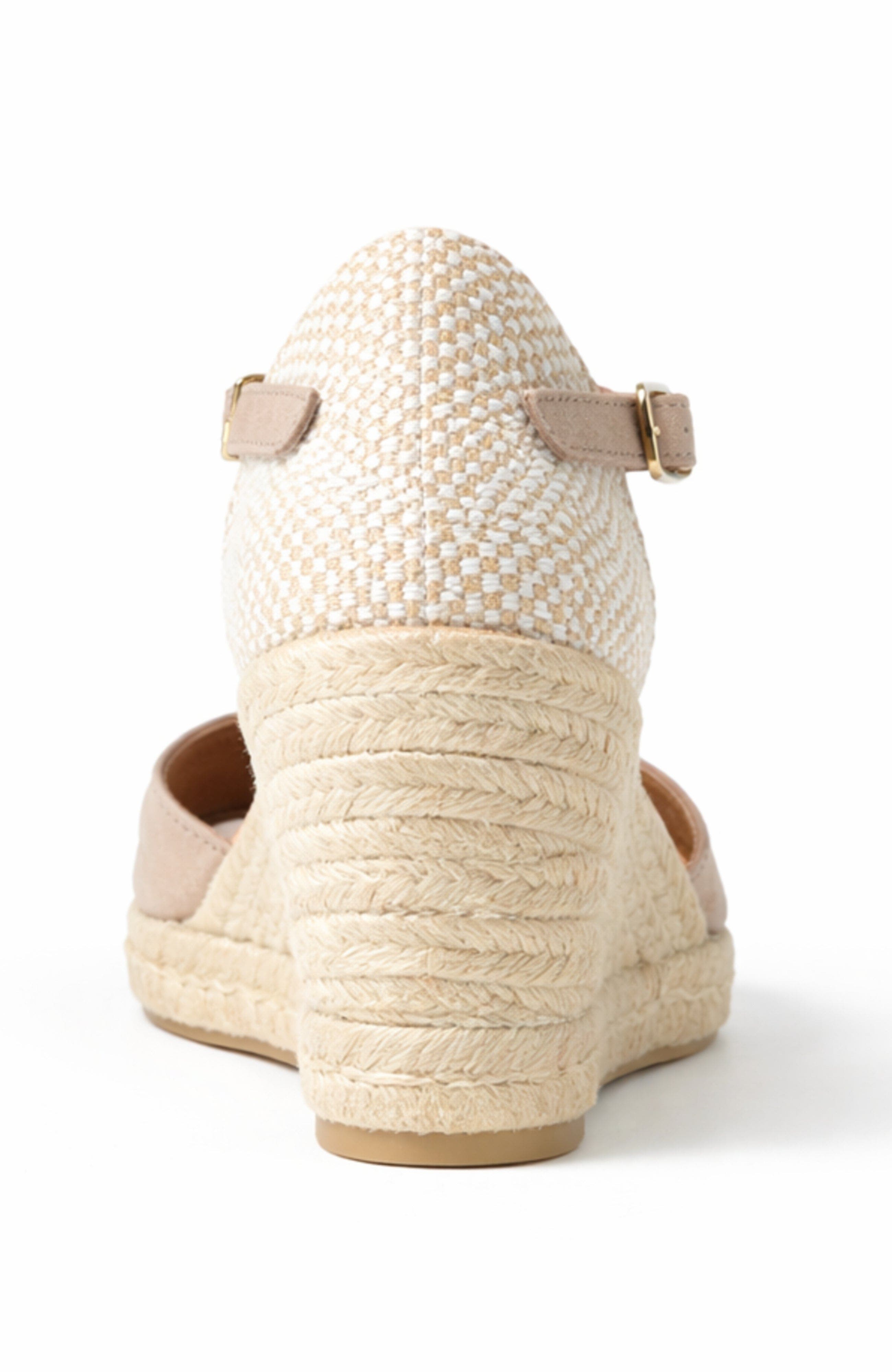 Jimena Medium-Strap Espadrille, Alternate, color, Taupe