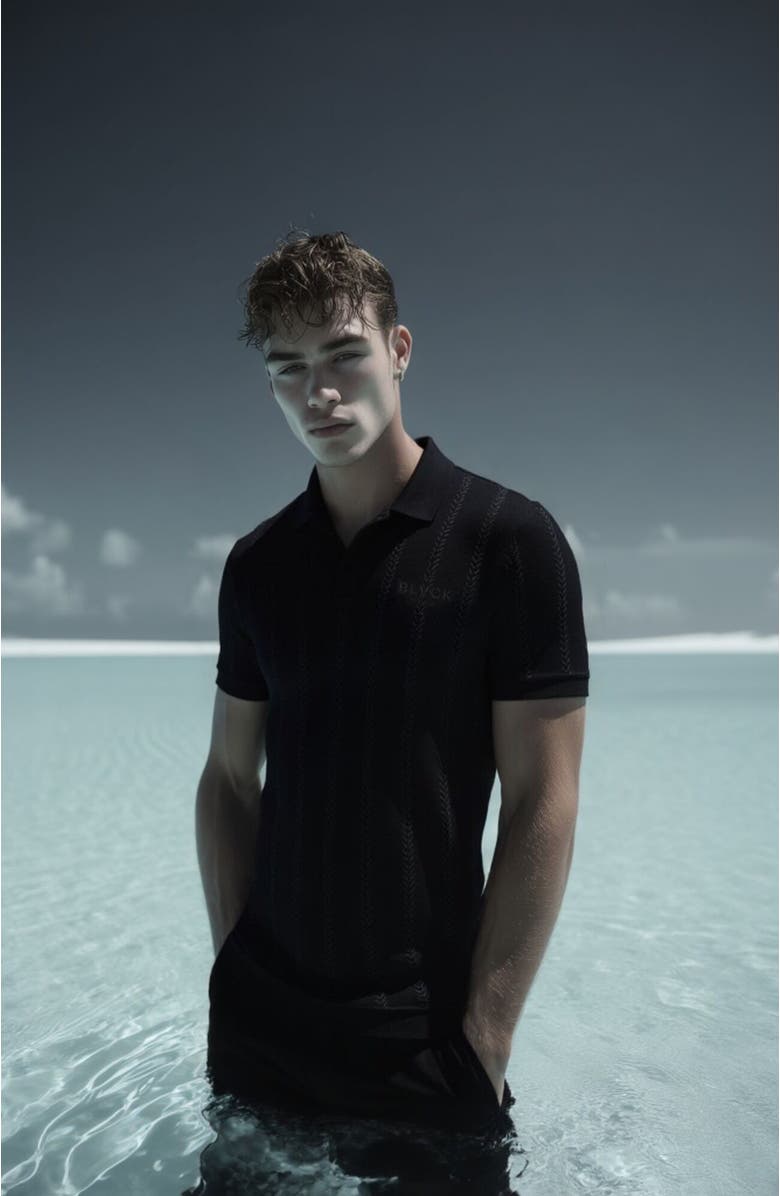 Blvck Classic Polo Shirt, Alternate, color,