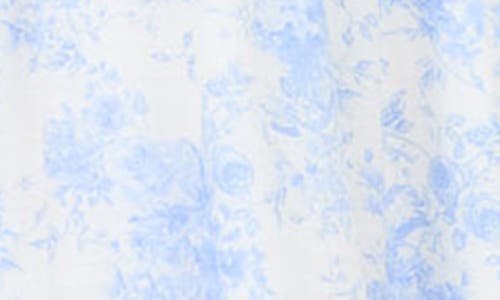 BLU PEPPER BLU PEPPER FLORAL RUFFLE MIDI DRESS