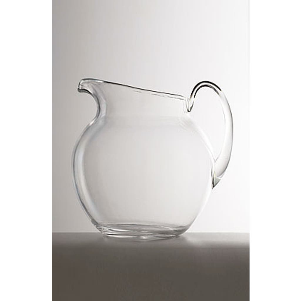 Mario Luca Giusti Palla Transparent Acrylic Pitcher, Clear In Clear