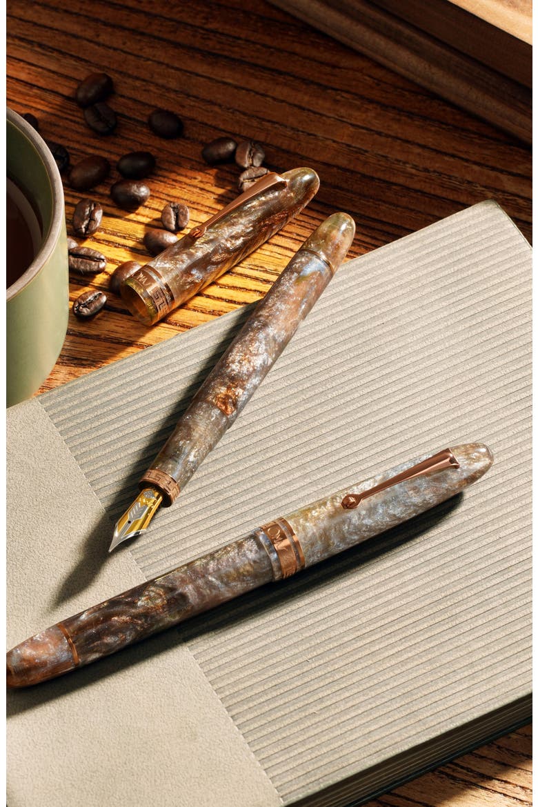 Ogiva Cocktail Series Espresso Martini Limited Edition Fountain Pen, Alternate, color, Brown Medium