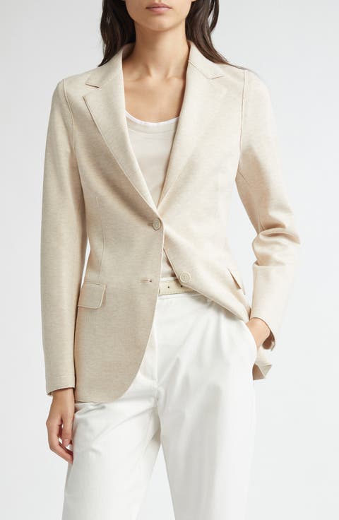 ジャケット ELEVENTY BEIGE LINEN BLAZER Women's Eleventy Designer Blazers & Jackets | Nordstrom