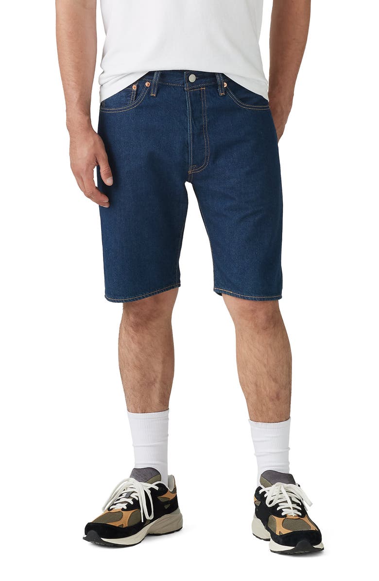 Levi's<sup>®</sup> 501<sup>®</sup> Original Fit Lightweight Denim Shorts, Main, color, Late Edition