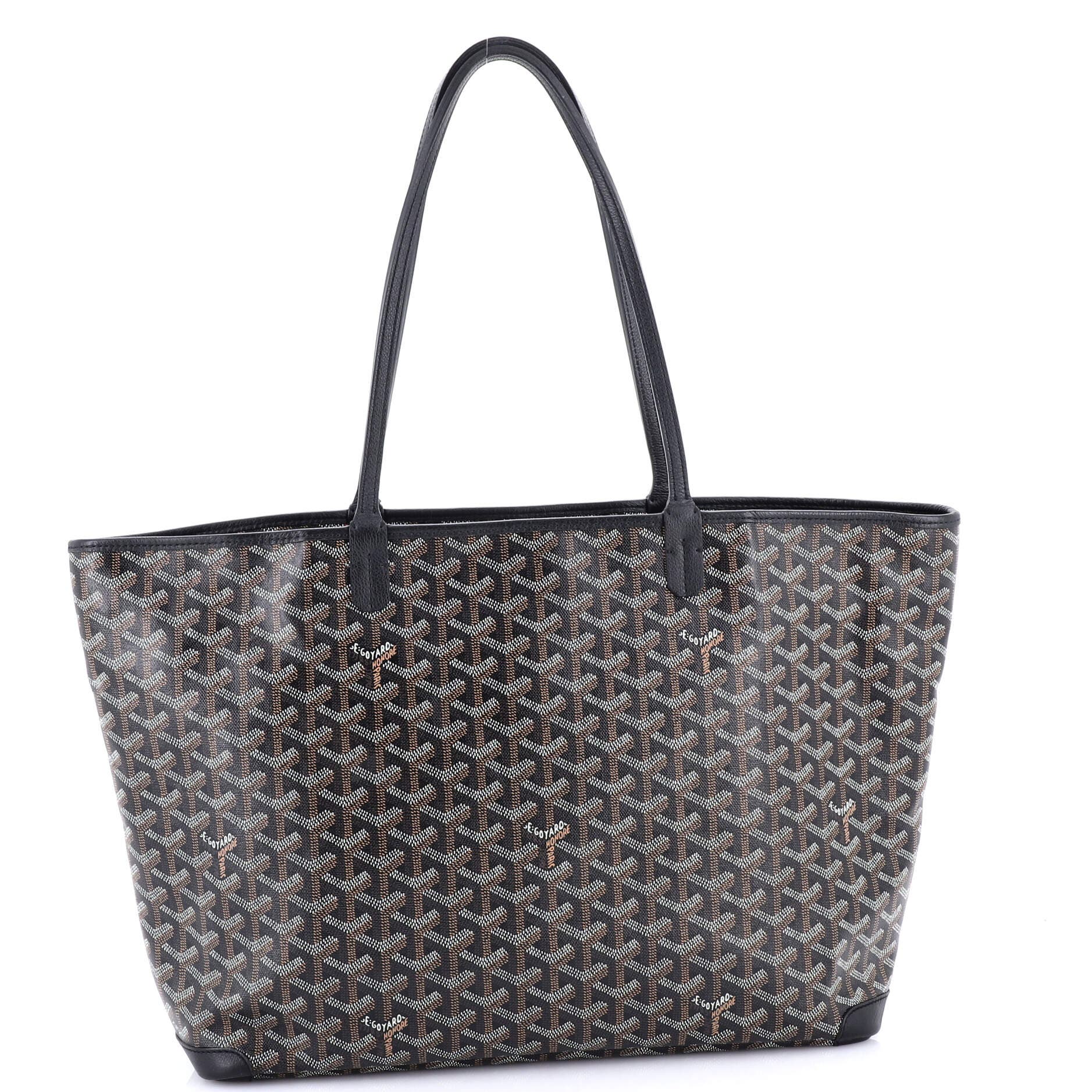 Pre-Owned Goyard Artois Tote Coated Canvas MM, Alternate, color, 