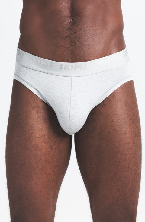 Men's 3-Pack Seamless Modal Blend Briefs (Regular & Big)