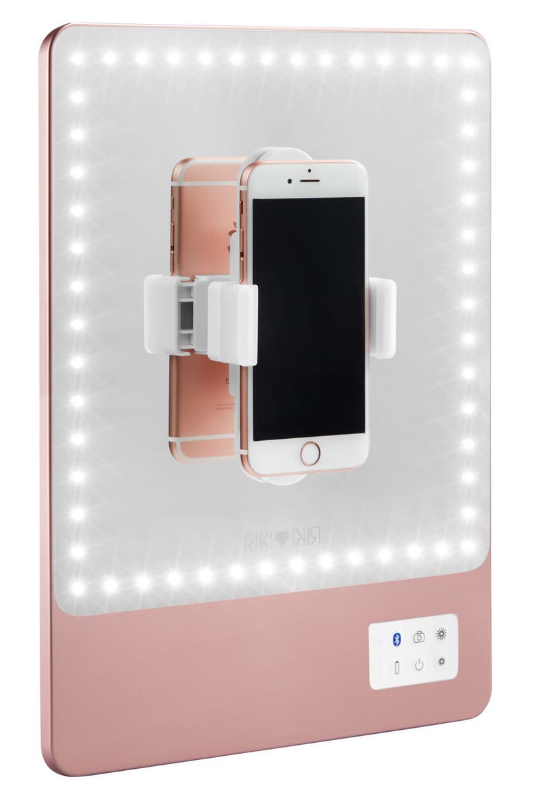5X Skinny Lighted Mirror $225 Value, Alternate, color, ROSE GOLD