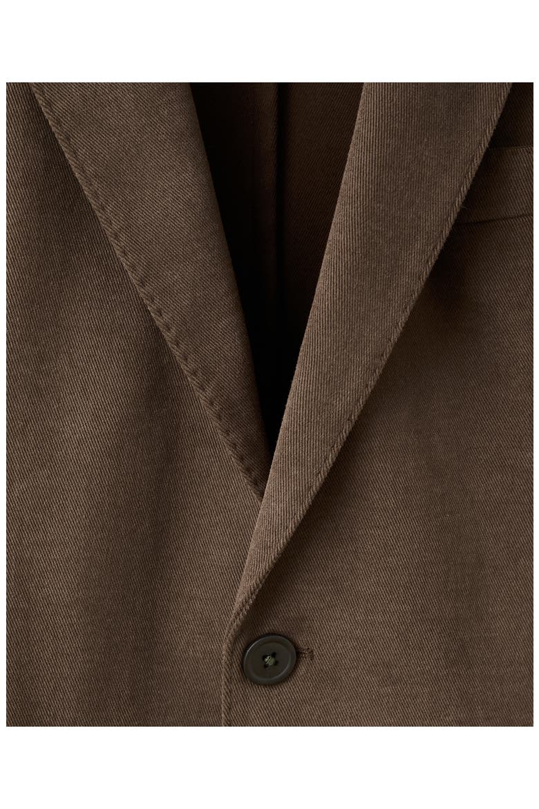Slim Fit Stretch Cotton Blazer, Alternate, color, CARAMEL
