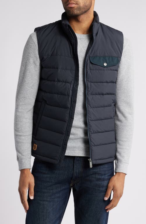 Fjall Raven Fjällräven Greenland Water Resistant Down Vest In Dark Navy