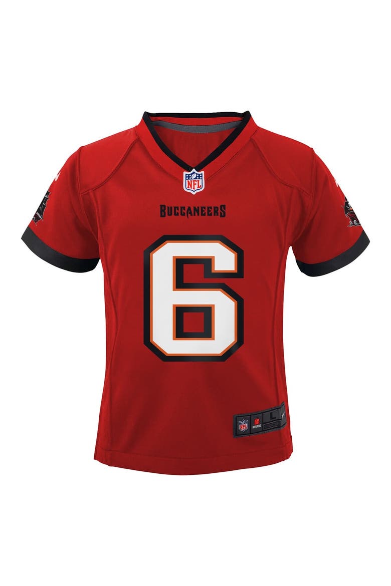 Preschool Nike Baker Mayfield Red Tampa Bay Buccaneers Team Player Game Jersey, Alternate, color, Red