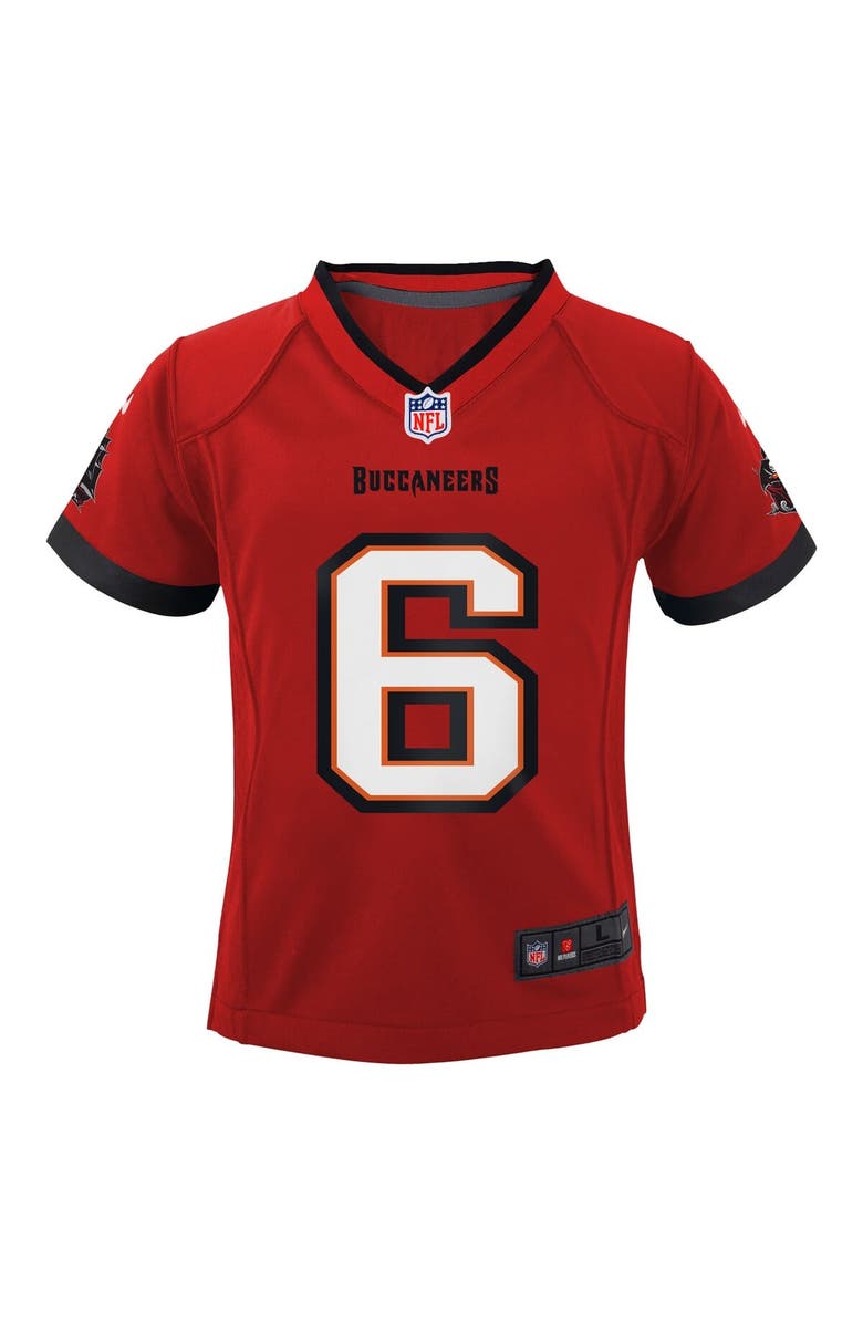 Nike Preschool Nike Baker Mayfield Red Tampa Bay Buccaneers Team Player Game Jersey, Alternate, color, Red