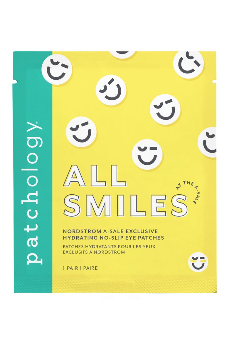 All Smiles Hydrating No Slip Eye Patches $40 Value, Alternate, color, NO COLOR