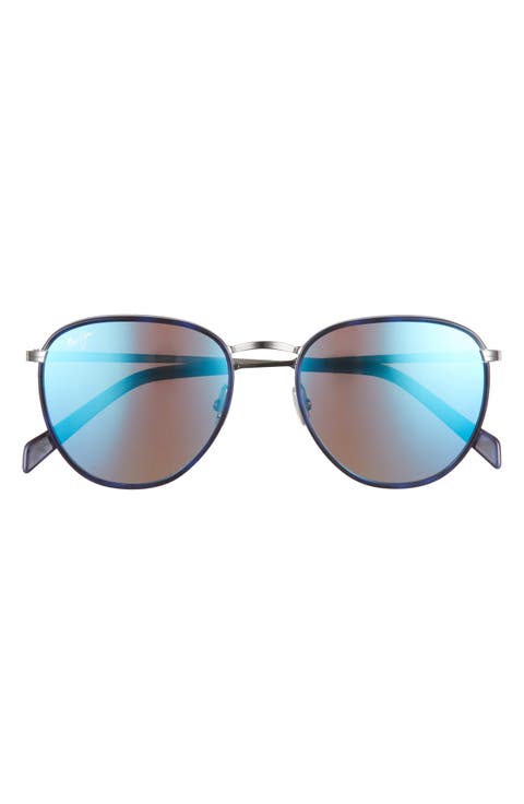 54mm Fashion Round Polarized Sunglasses