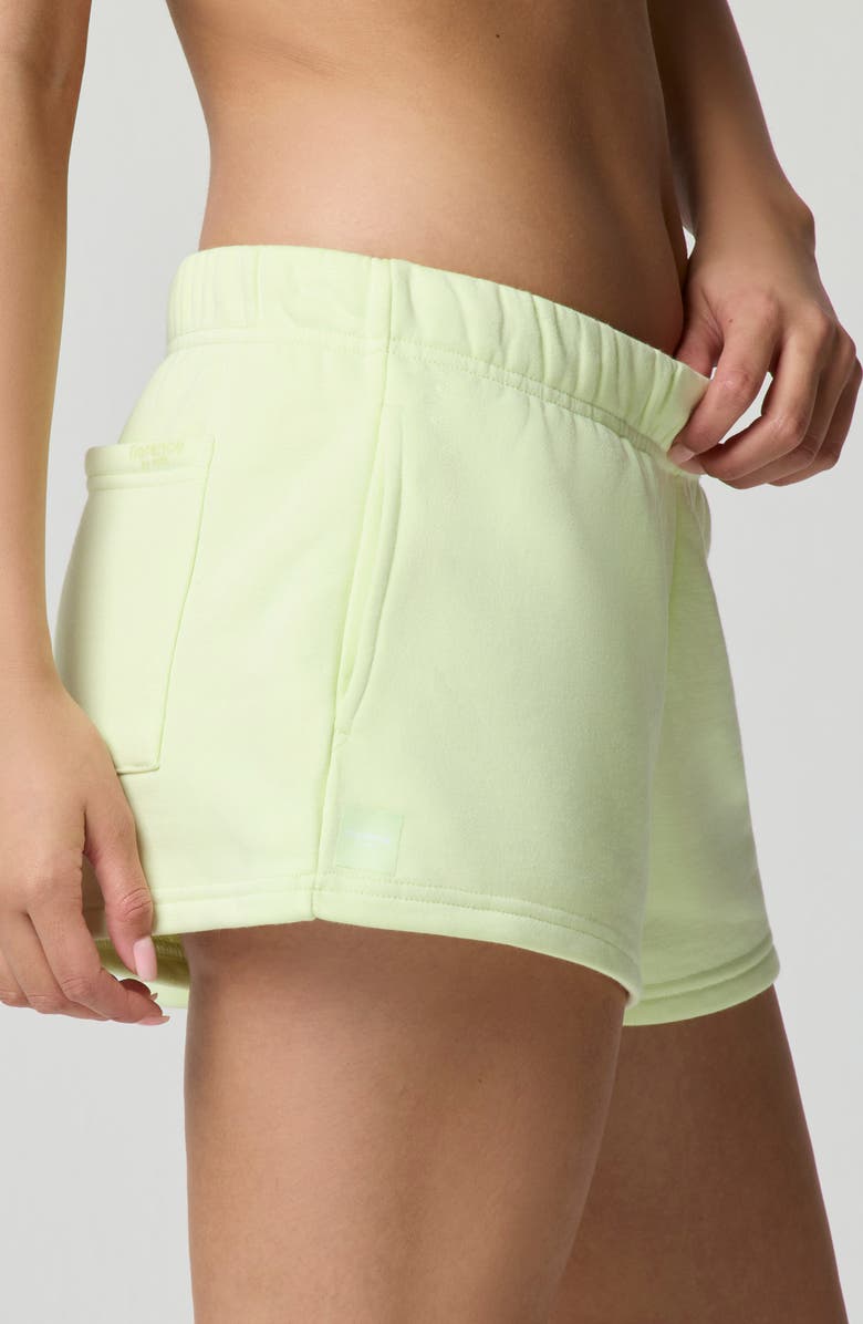 Florence by Mills Cozy Crush Sweat Shorts, Alternate, color, Citrine