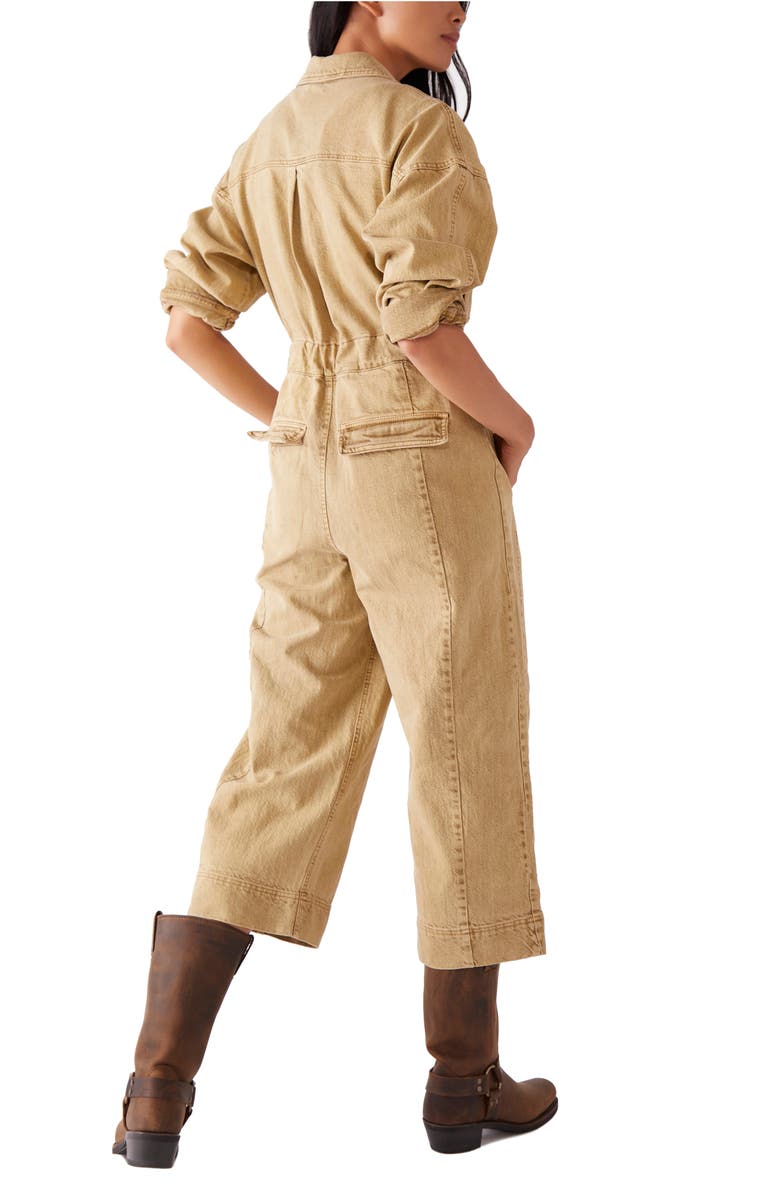 Free People Wayward Super Slouch Jumpsuit, Alternate, color,
