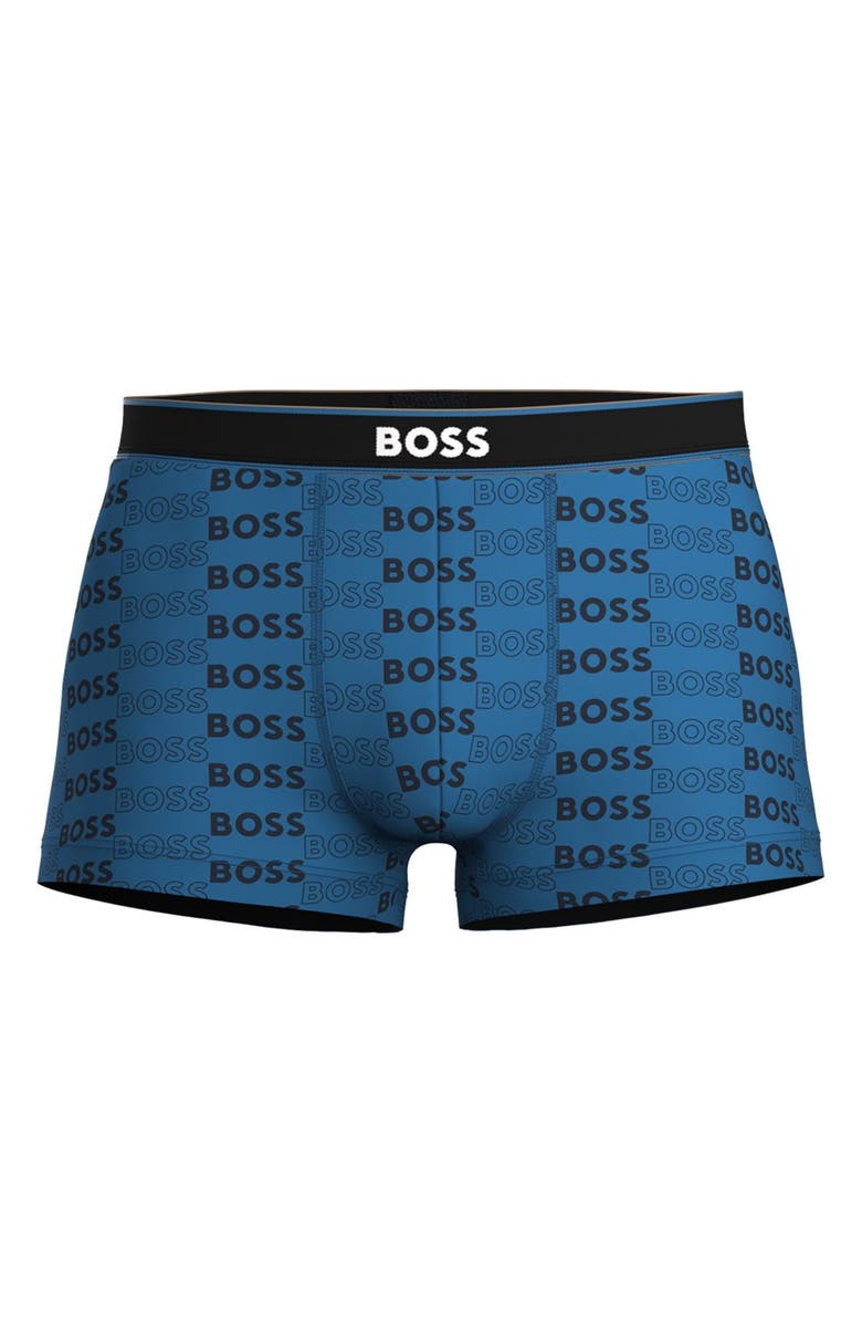 BOSS Stretch Cotton Trunks, Main, color, 