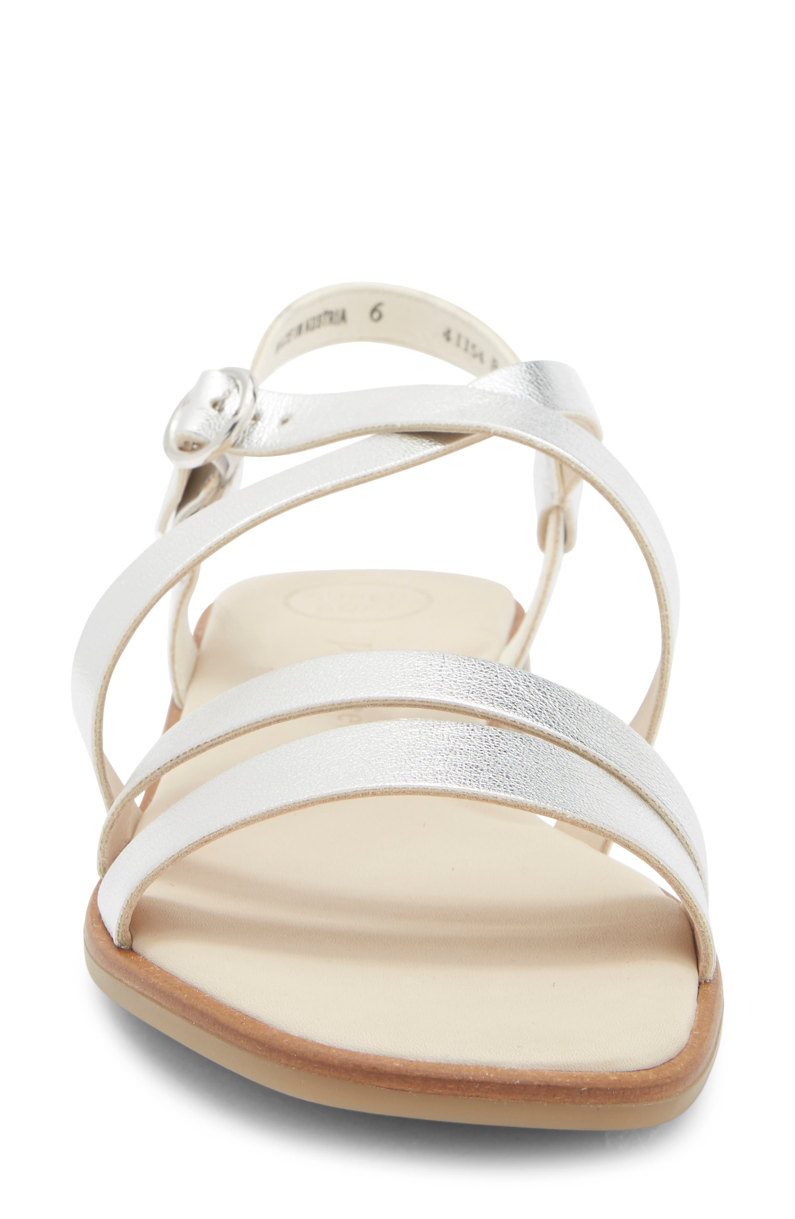 Rayne Sandal, Alternate, color, ALUMINUM METALLIC