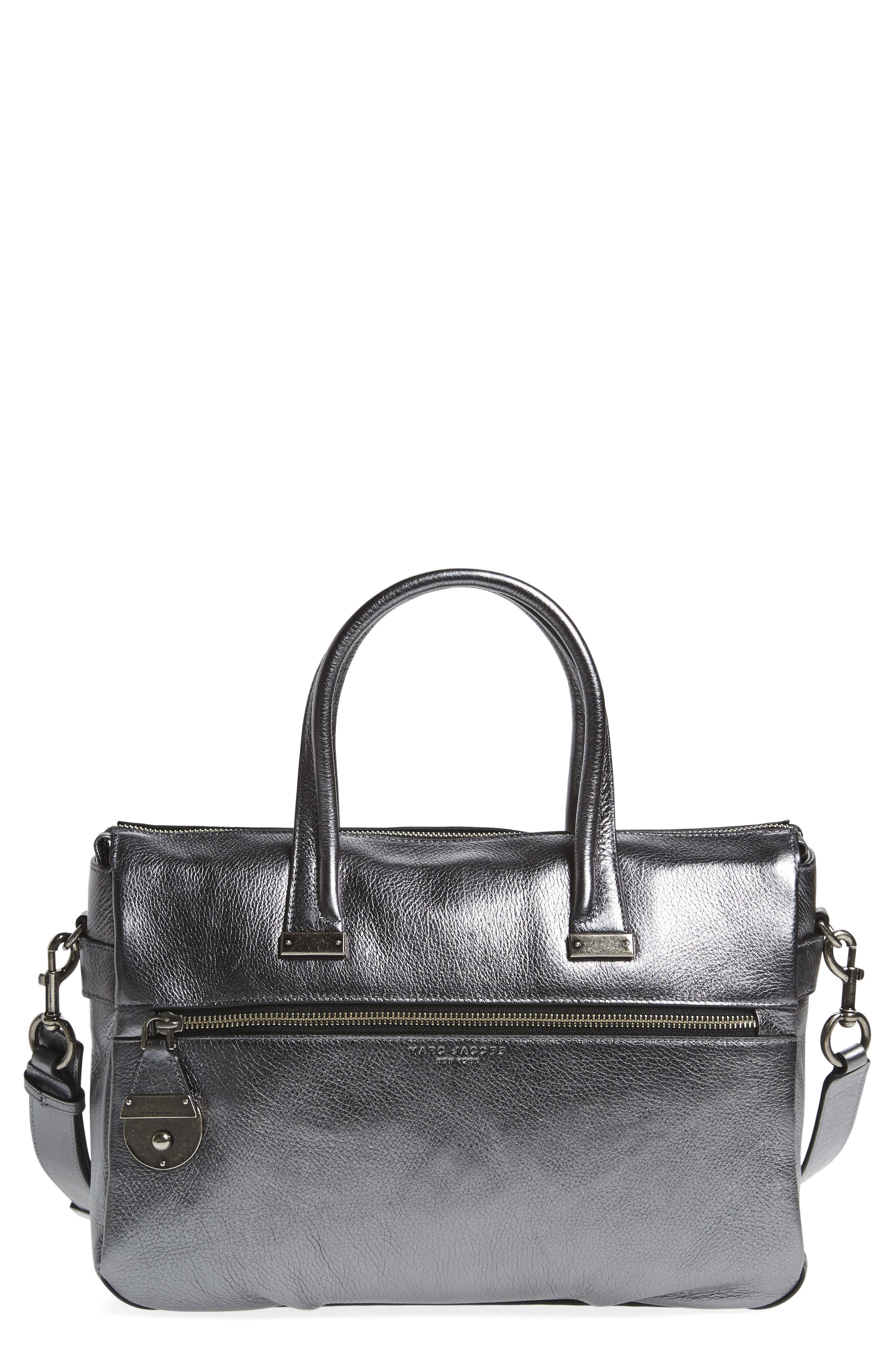 Marc Jacobs The Standard Medium Leather Tote, Main, color, 