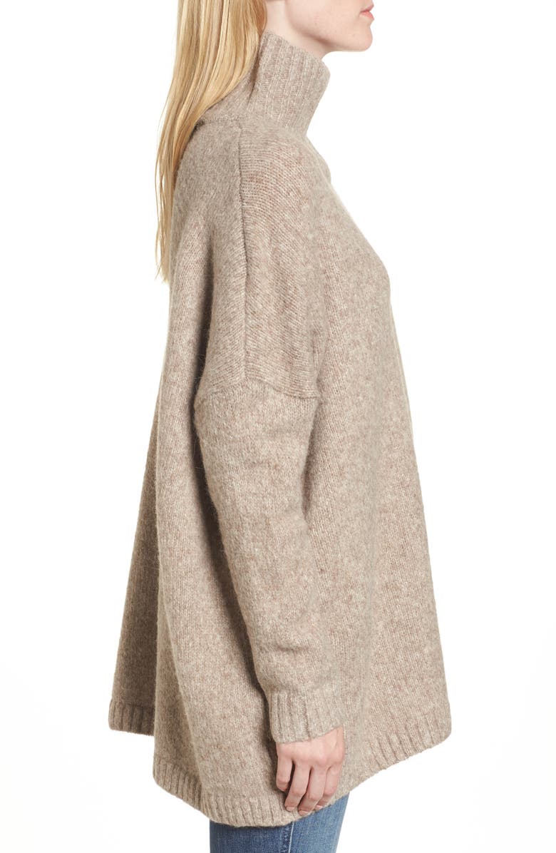 French Connection Ora Mock Neck Sweater, Alternate, color, 