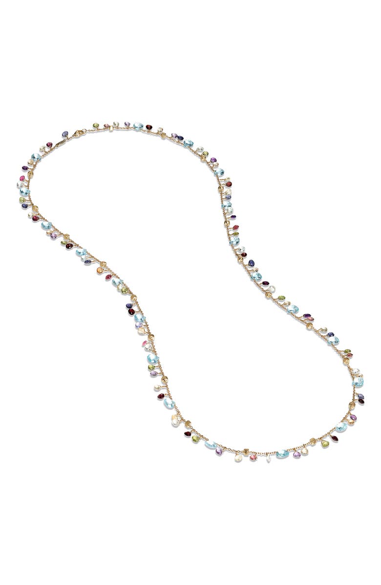 Marco Bicego Paradise Long Semiprecious Stone Necklace, Main, color, 