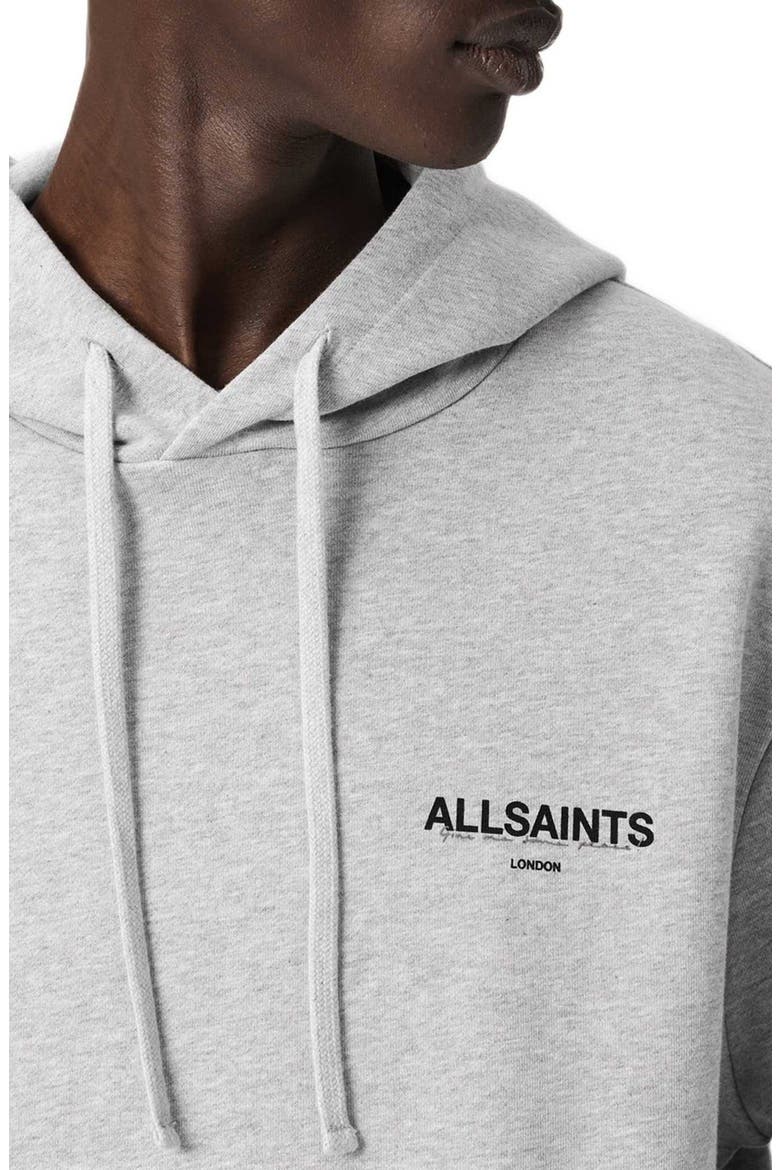 Halcyon Oversize Cotton Hoodie, Alternate, color, LIGHT GREY MARL
