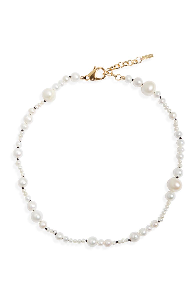 Éliou Micah Freshwater Pearl Beaded Necklace, Main, color,