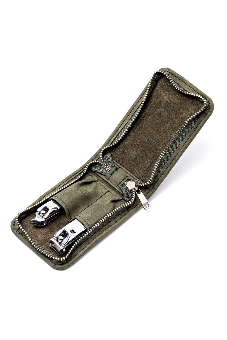 Dagger 2 Piece Surgical Steel Groom Kit, Main, color, Green