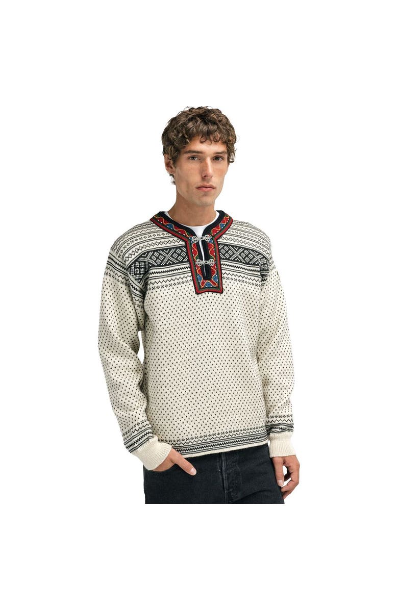 Dale of Norway Setesdal Uni Sweater - Men's, Main, color, Off White/Black