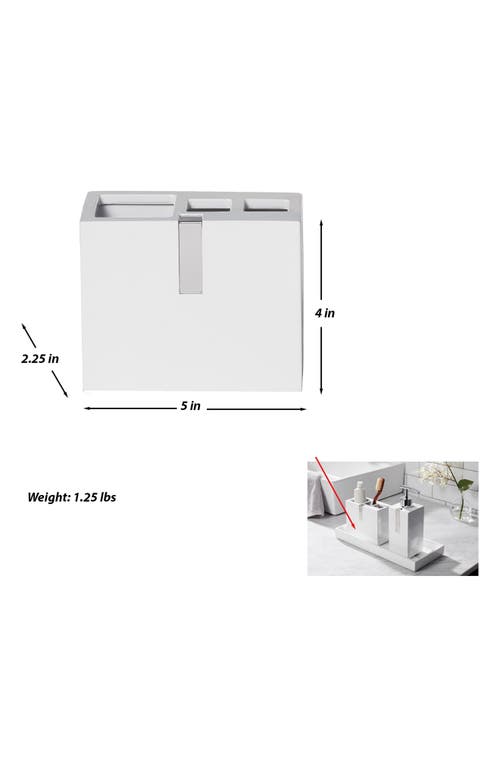 Roselli Trading Company Houston Street 3-piece Bathroom Set In White