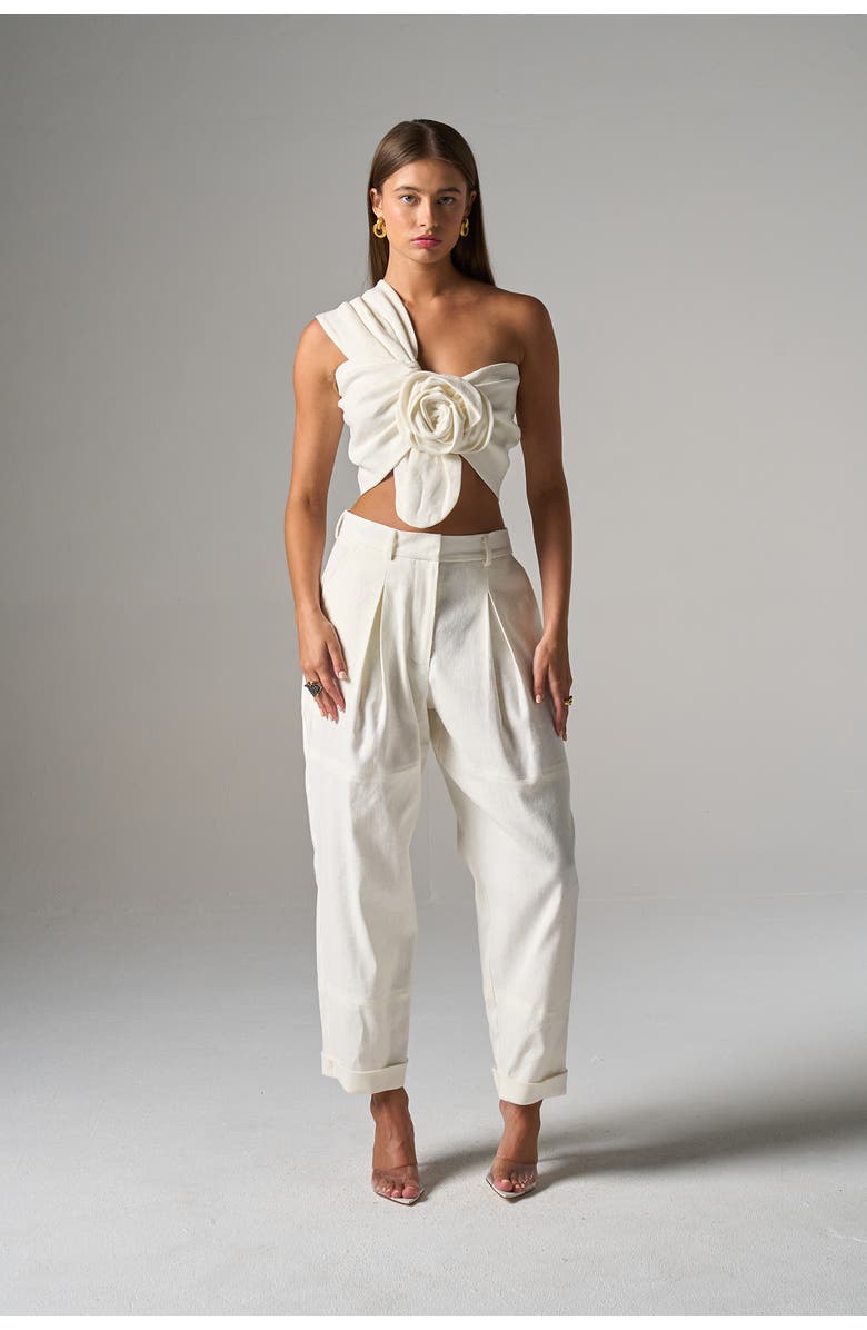 JBQ Kai Pant, Main, color, Ecru